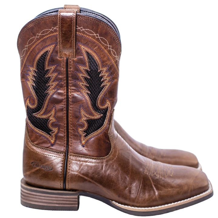 J&B Kaptan Jack Kahverengi Erkek Western Çizme M3501