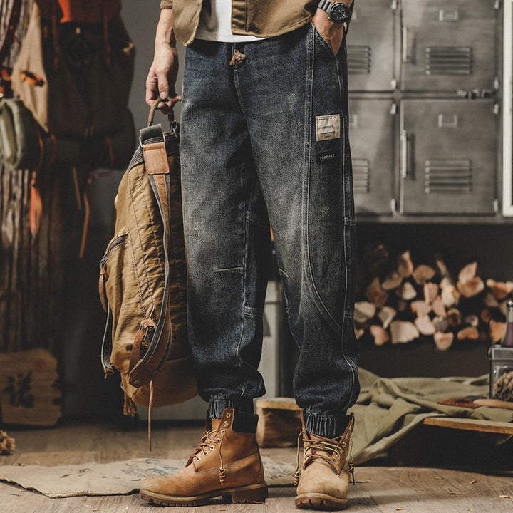 J&B Patchwork Maverick Pantolon
