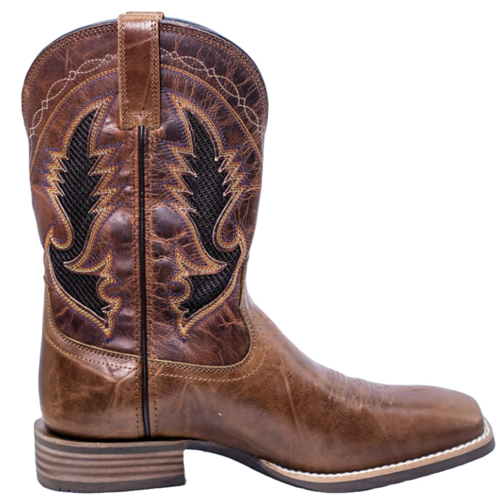 J&B Kaptan Jack Kahverengi Erkek Western Çizme M3501